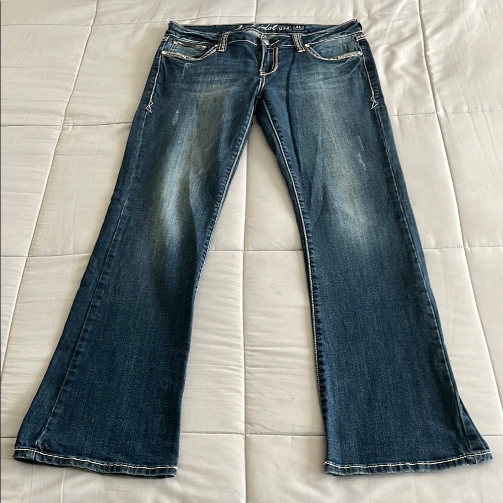 L.A. Idol Women's Blue Boot Cut Jeans